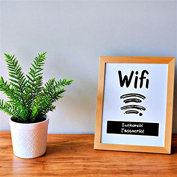 display a wi fi network card