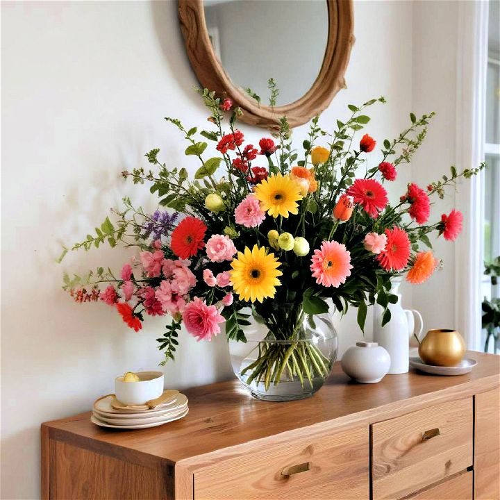 display fresh flowers