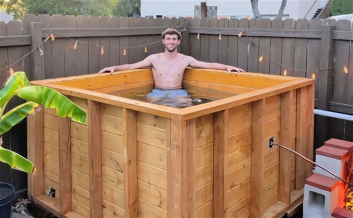 diy wooden hot tub for beginners