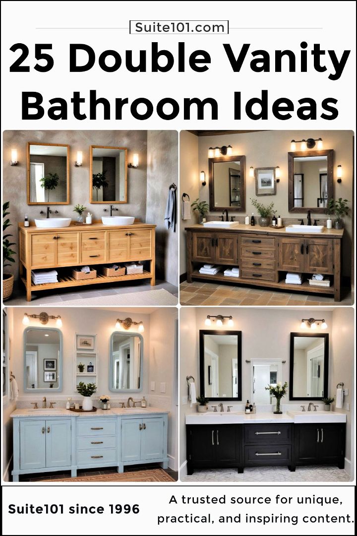 double vanity bathroom ideas to copy