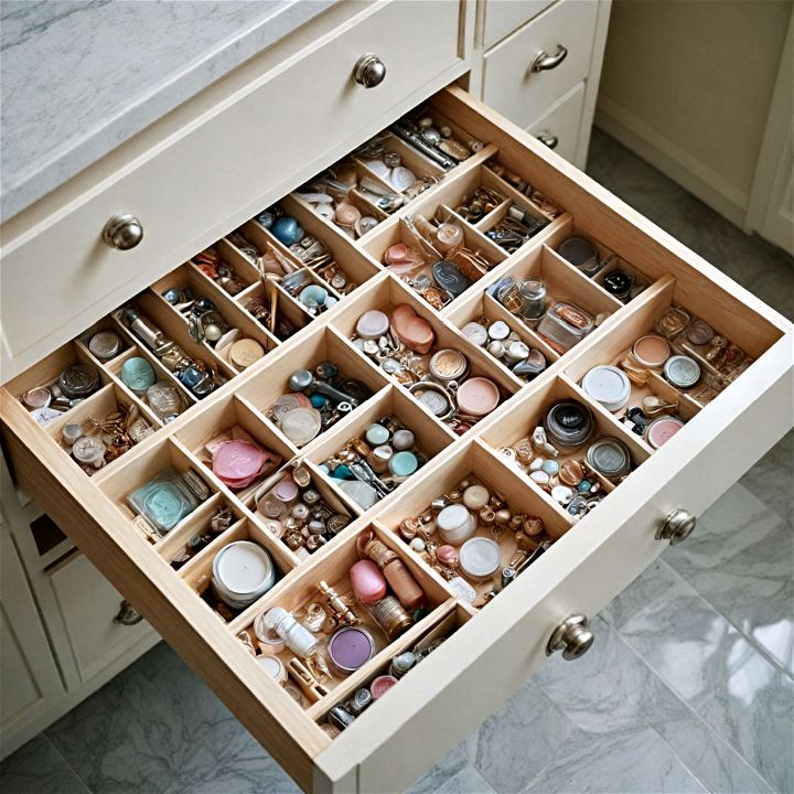 drawer inserts for small bathroom items