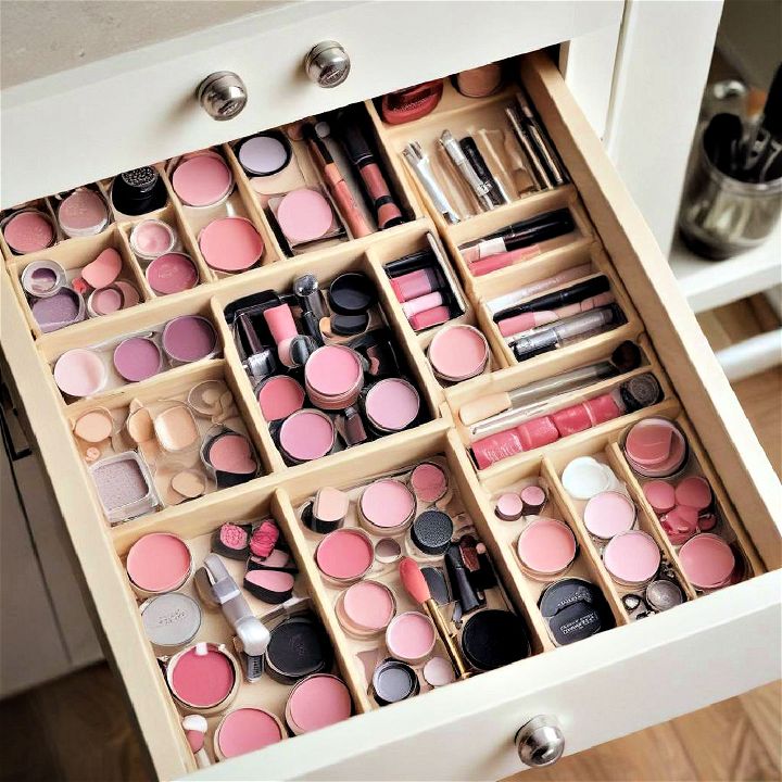 drawer inserts to organizer makeup