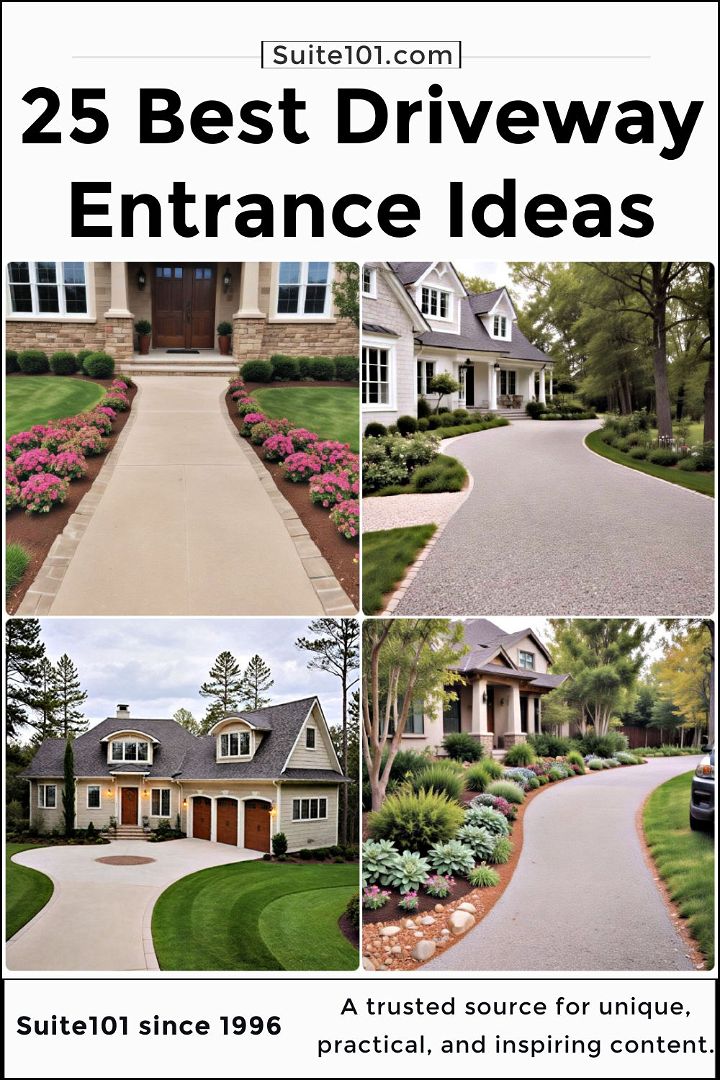driveway entrance ideas to try