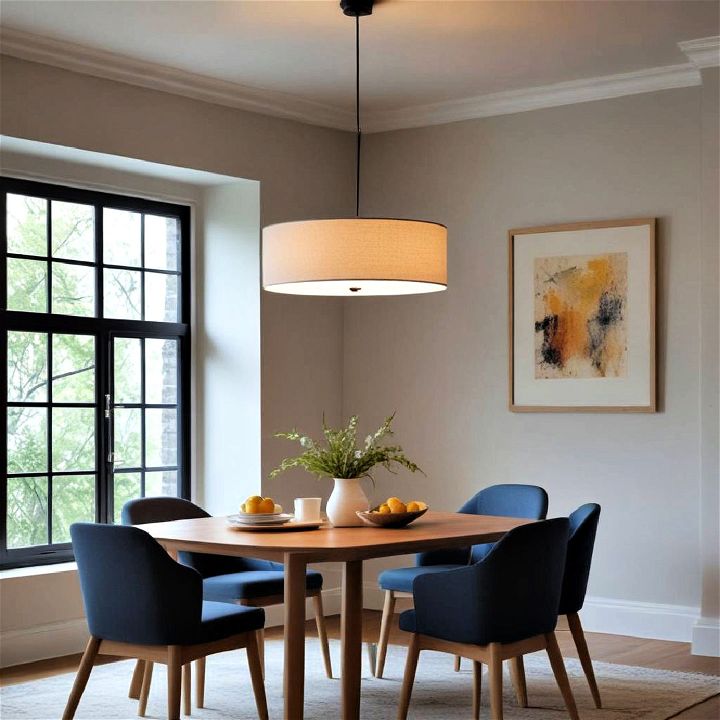 drum pendant lights for dining room