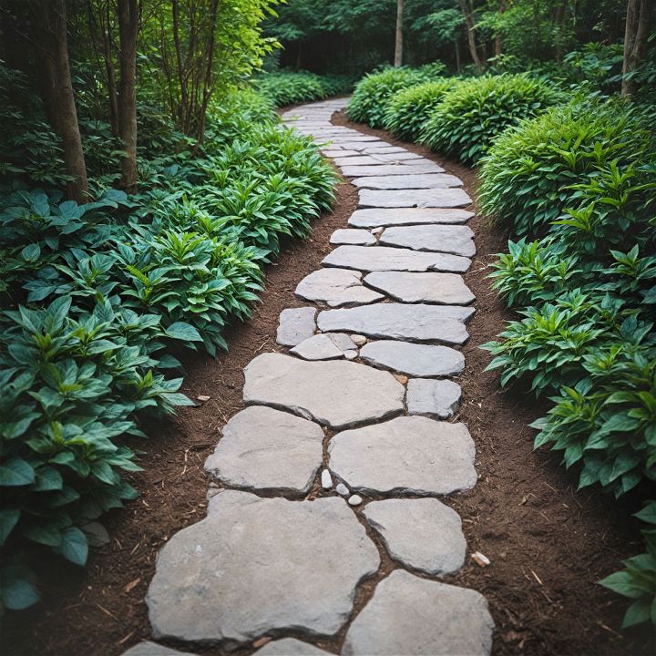durable and attractive stone pathway