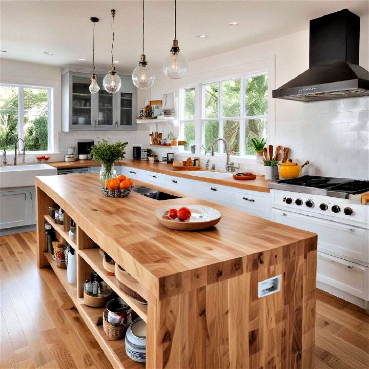 durable butcher block island