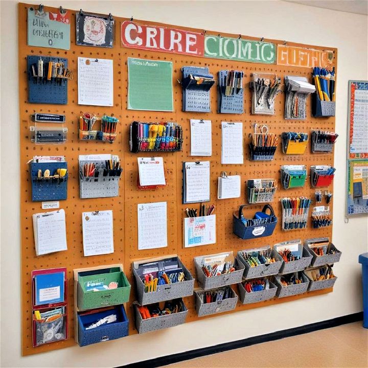 dynamic resource center in the classroom