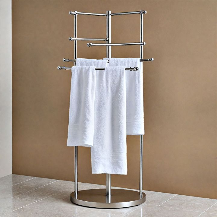 dynamic rotating towel stand