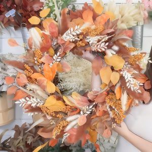 easy peasy diy fall wreath tutorial