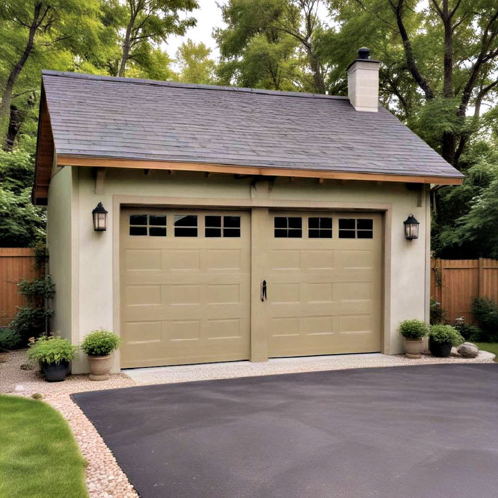 eco friendly detached garage