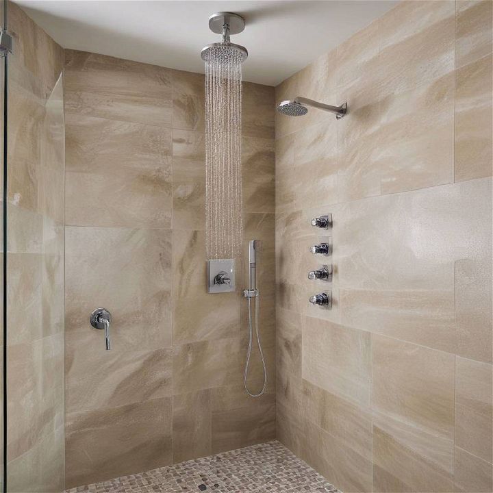 eco friendly fixtures into shower