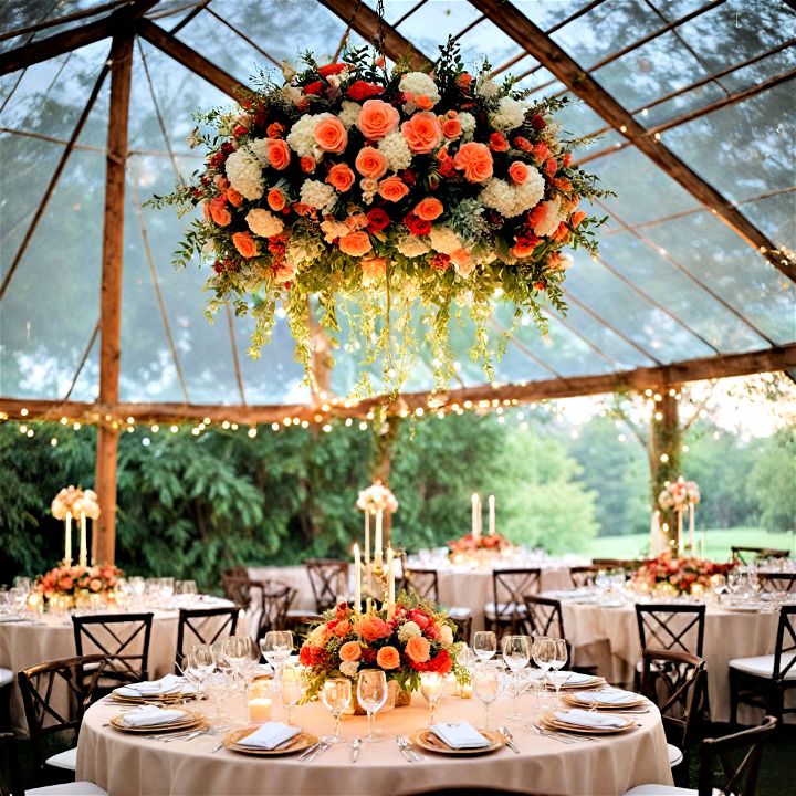 elegance and whimsy floral chandelier