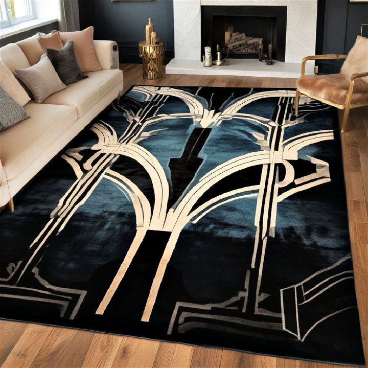 elegance art deco rug