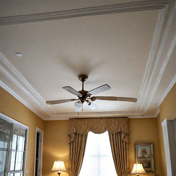 elegance coved ceiling bedroom
