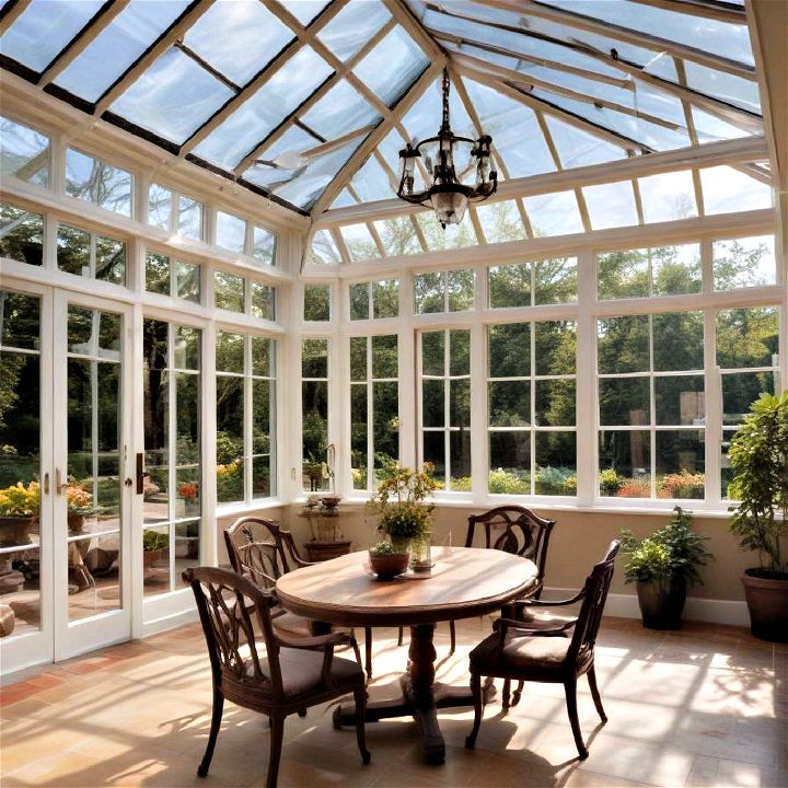 elegant conservatory addition