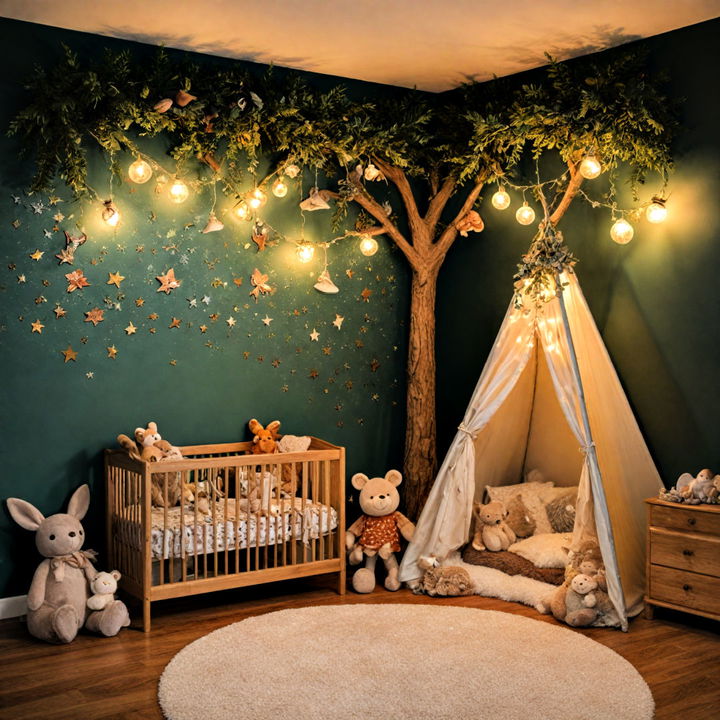 enchanted forest themed nursery