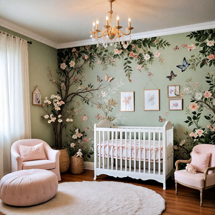 enchanted garden themed nursery