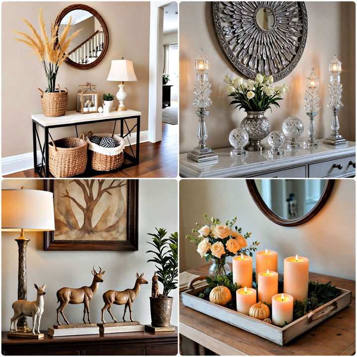 entry table decor ideas