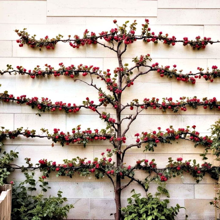 espaliered trees for small garden