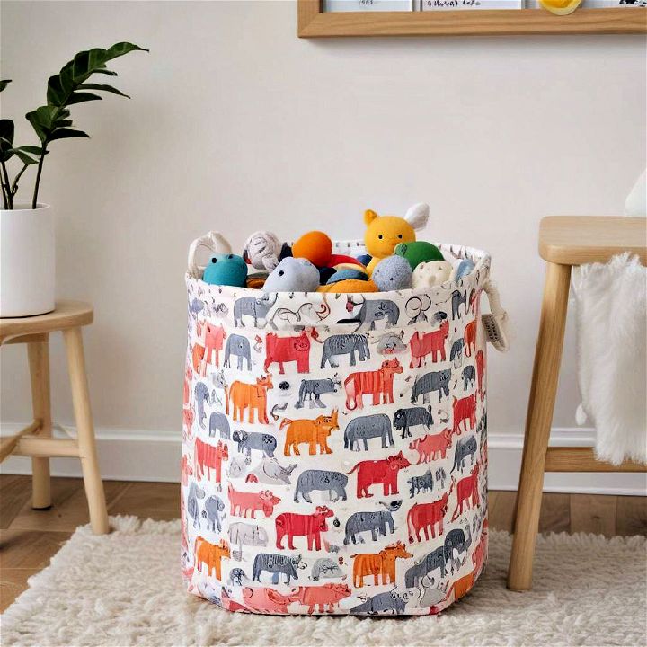 fabric toy storage bags