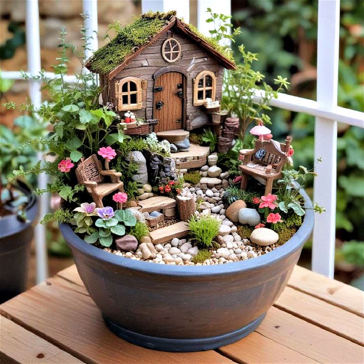 magical miniature fairy garden