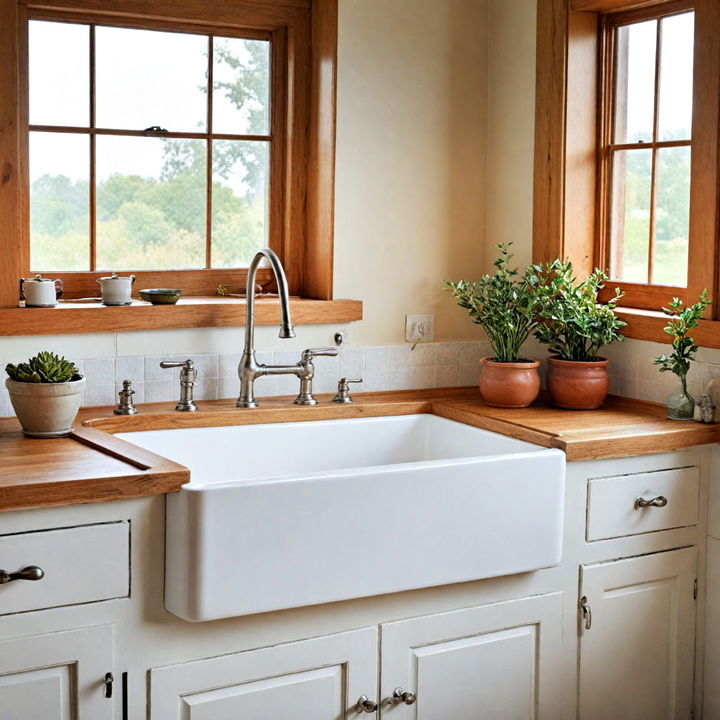 farmhouse sink to enhance your kitchen s look