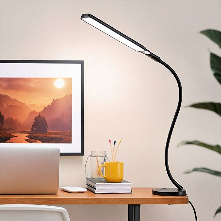 flexible and portable clip on lamp