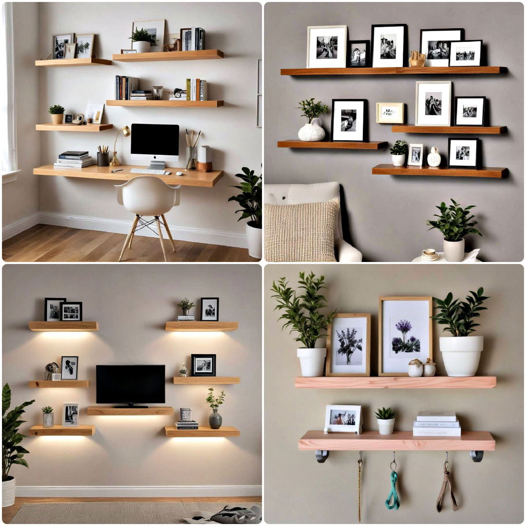 floating shelves ideas