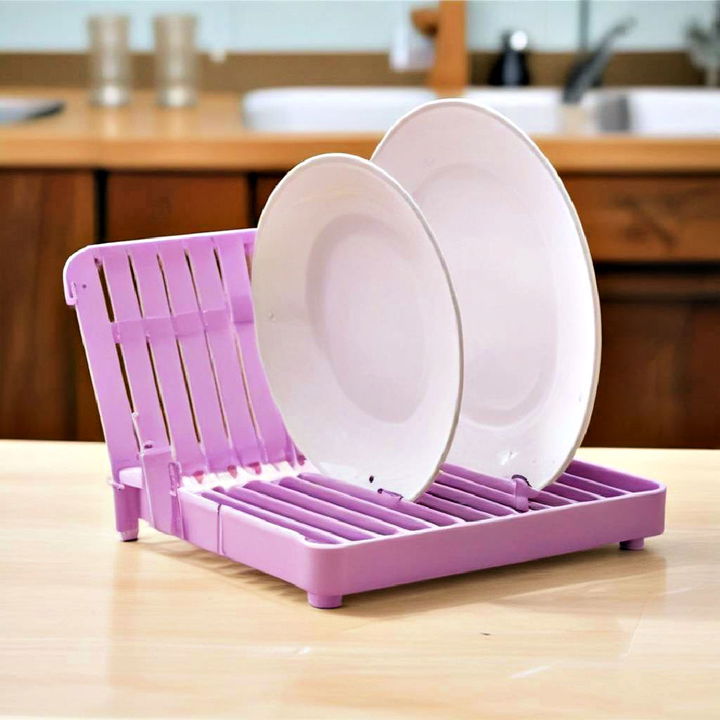 foldable dish rack kitchen sink organization