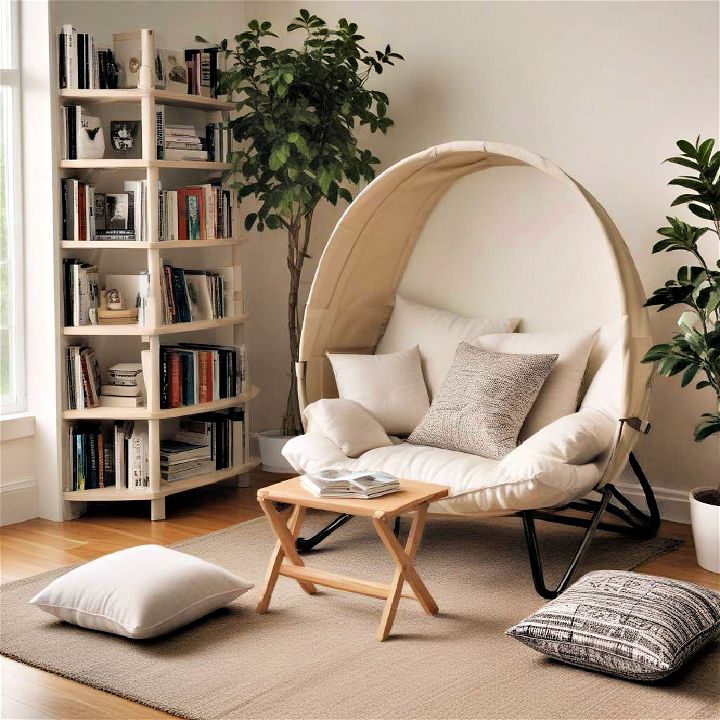 foldable portable reading nook