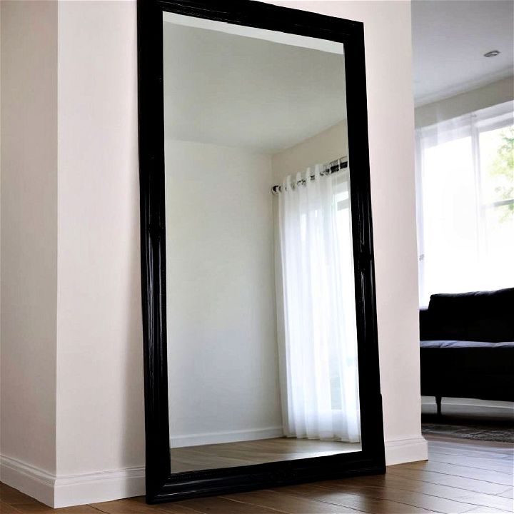 full length black mirror