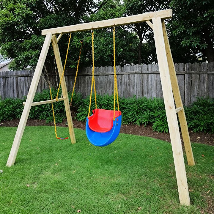 fun DIY wooden swing