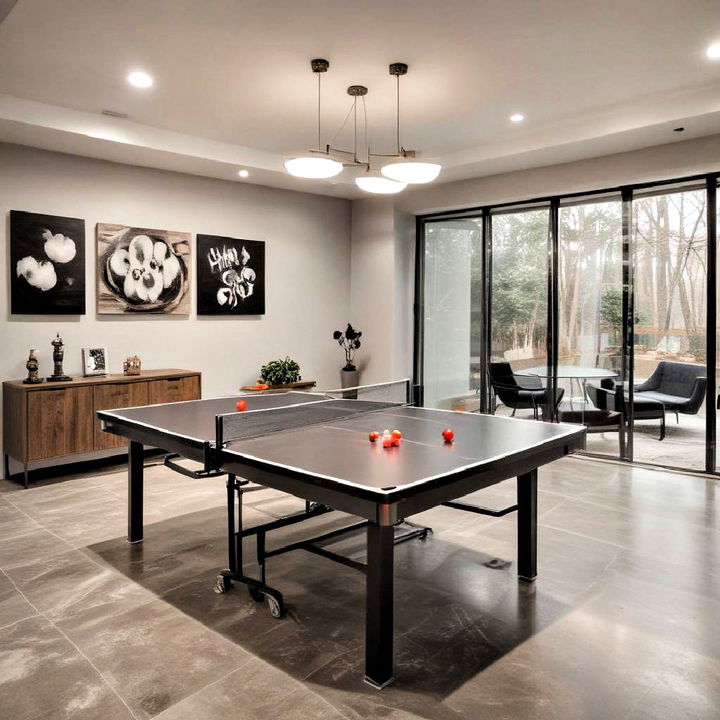 fun and entertaining ping pong table