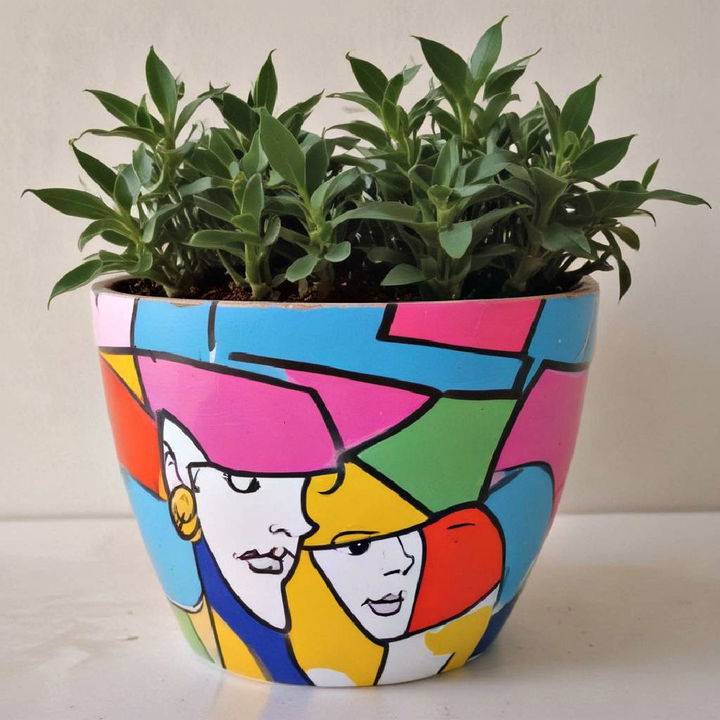 fun and fashionable pop art pot