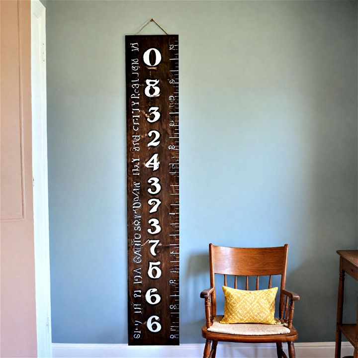 functional and charming growth chart