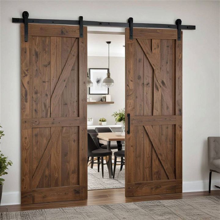functional and stylish barn doors