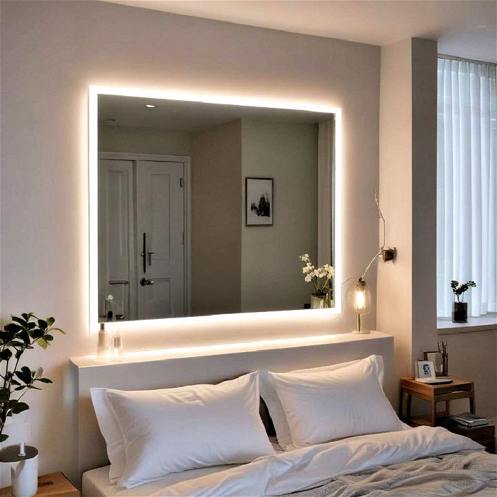 functional lighted mirror