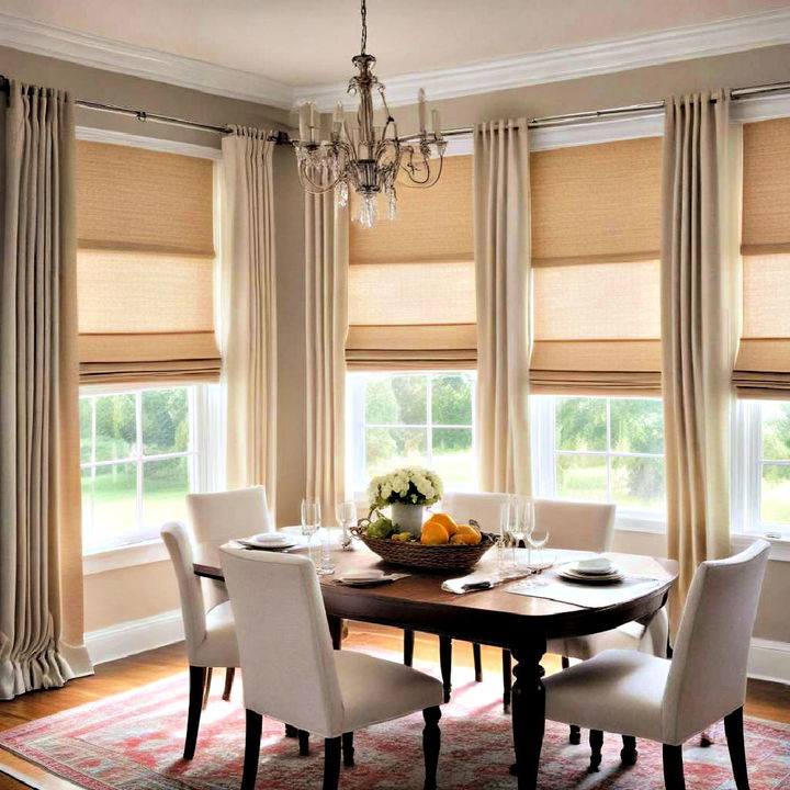 functional roman shades