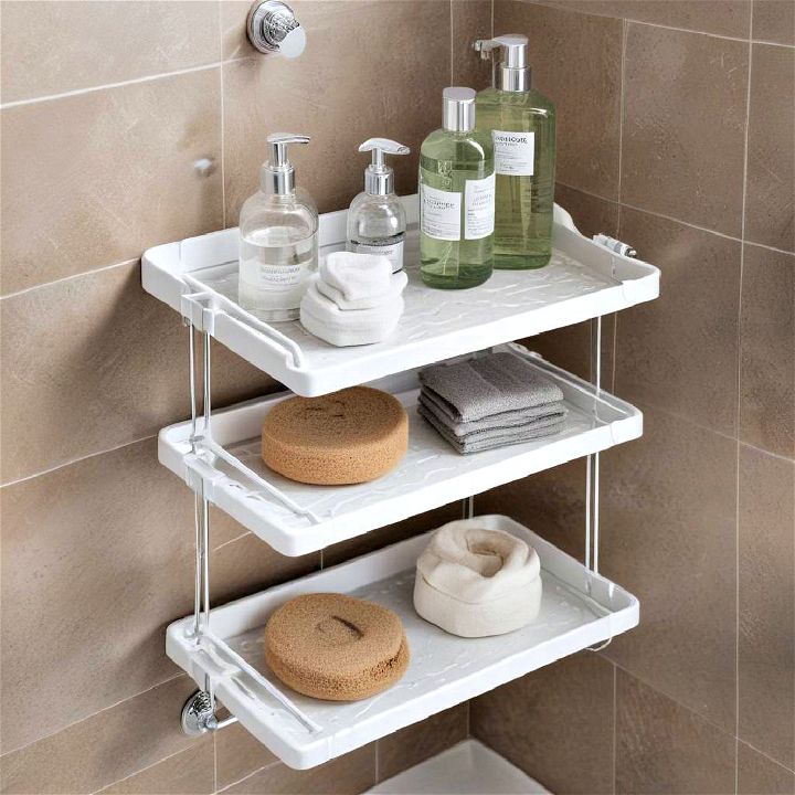 functional tiered shower tray