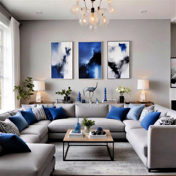 futuristic flair living room