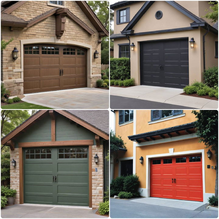 garage door paint ideas