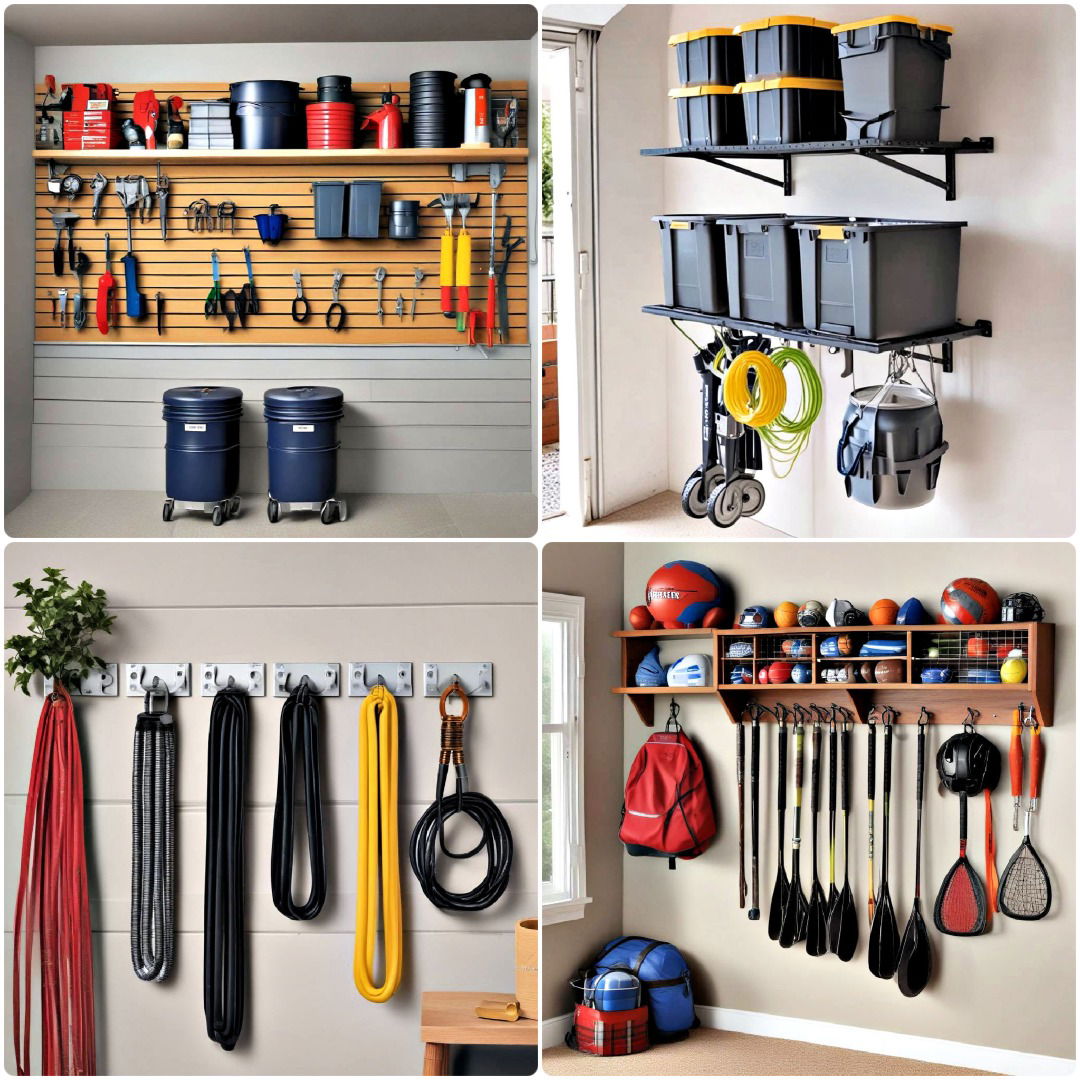 garage wall ideas