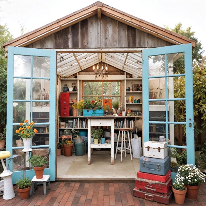 garden art studio shed