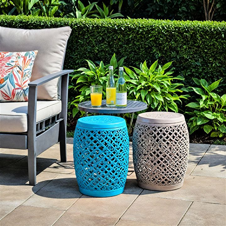 garden stools for patio
