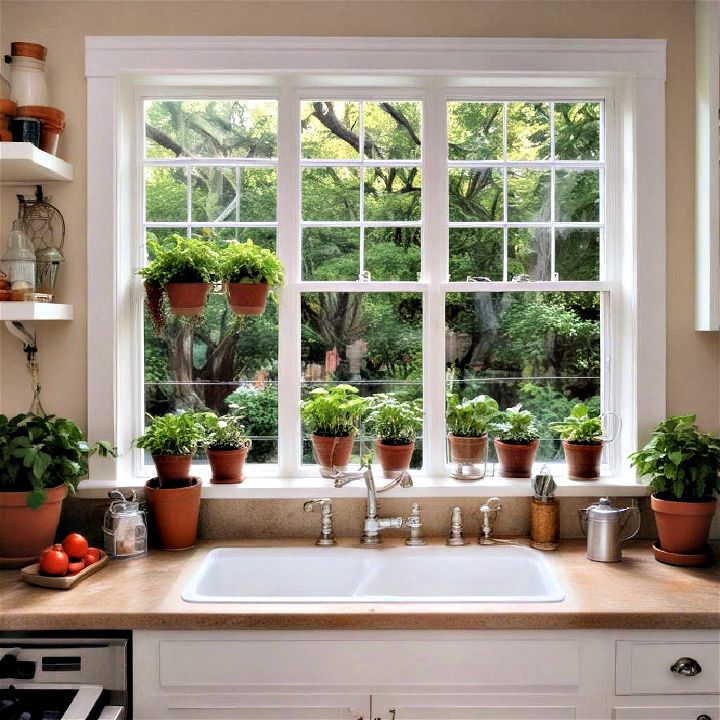 garden windows for green thumbs idea