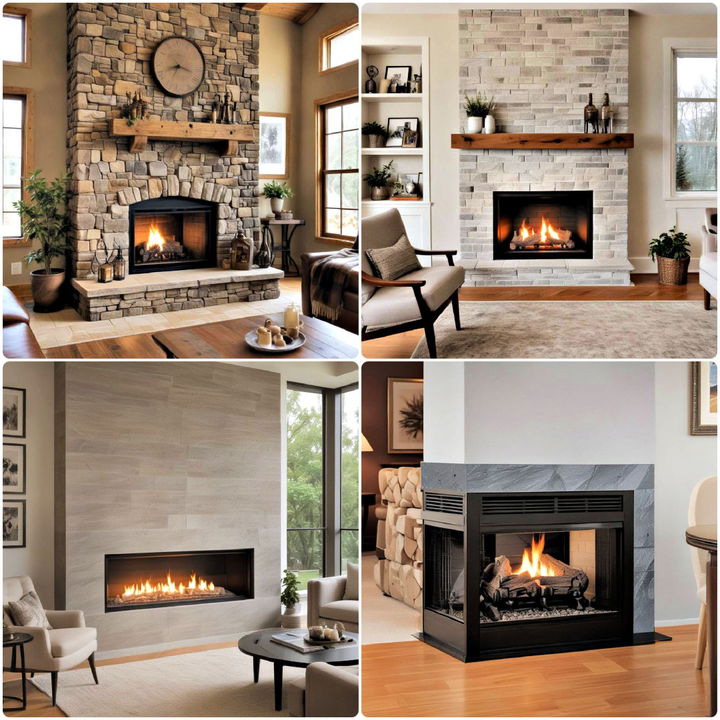 gas fireplace ideas