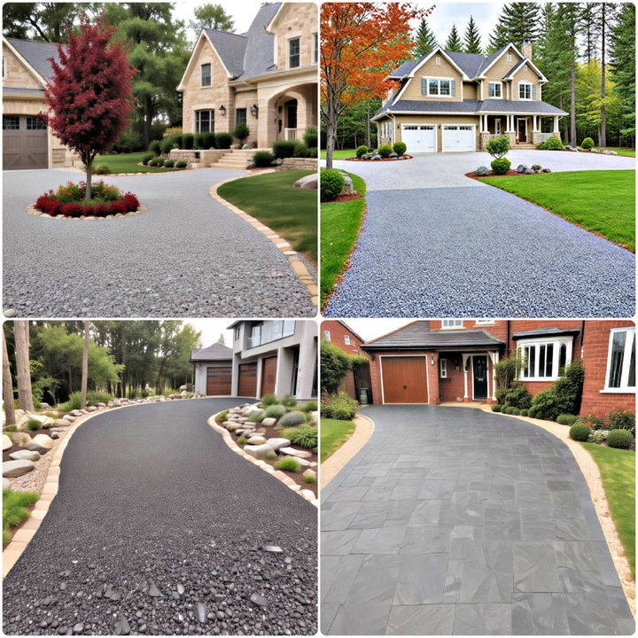 gravel driveway ideas