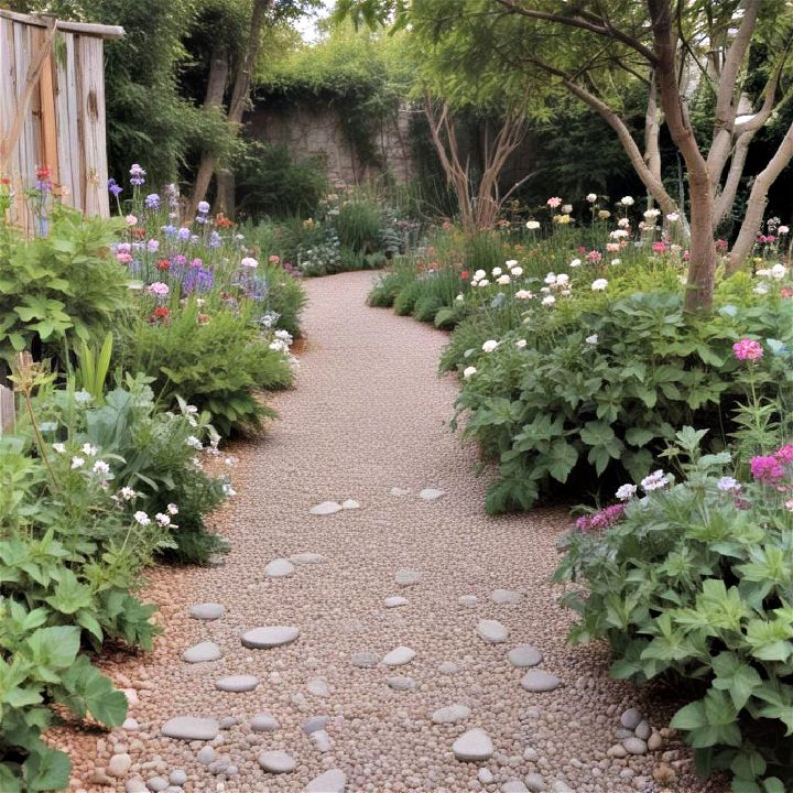 gravel garden path