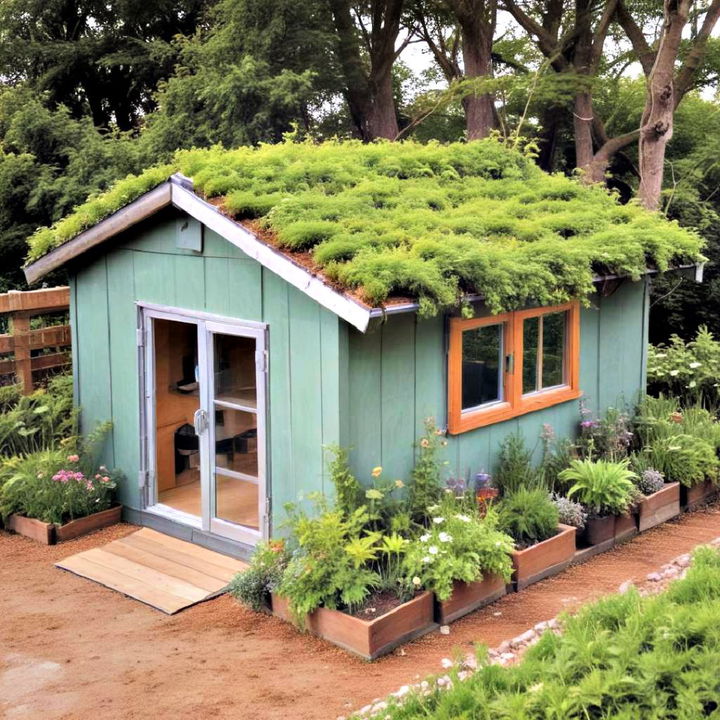 green roofs for small garden