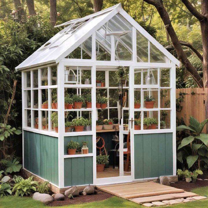 greenhouse shed for garden